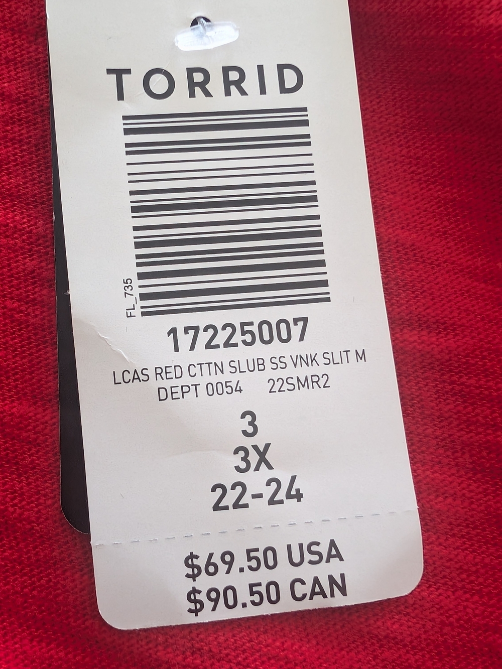 Torrid Red V-Neck Flowing Maxi Dress Size 3X - Picture 5 of 8